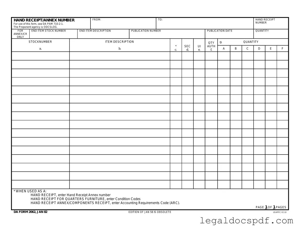 Fill Out Your Da Form