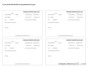 Fill Out Your Acord 50 WM Form