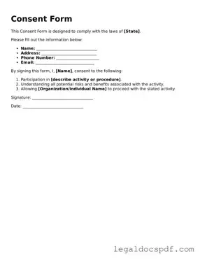 Valid Consent Template