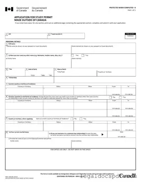 Fill Out Your Imm 1294 Form